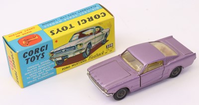 Lot 540 - Corgi Toys No. 320 Ford Mustang Fastback 2+2,...