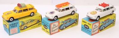 Lot 576 - Corgi Toys group of three to include a no.436...