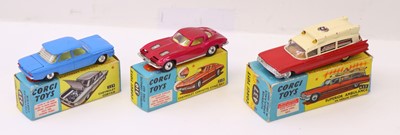 Lot 577 - Corgi Toys group of three to include a no.437...