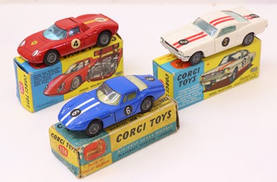 Lot 573 - Corgi Toys group of three to include a no.325...