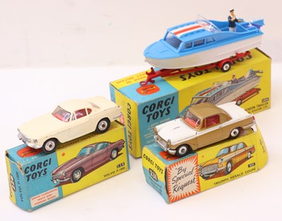 Lot 575 - Corgi Toys group of 3 to include a no.104...