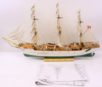Lot 2 - Kitbuilt Billing Boats partwork model of a...