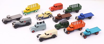 Lot 664 - Dinky Toys collection of loose repainted or...