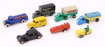 Lot 906 - Dinky Toys collection of loose repainted or...