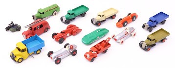 Lot 662 - Dinky Toys collection of loose repainted or...