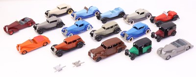 Lot 719 - Dinky Toys collection of loose repainted or...