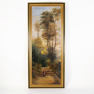 Lot 405 - English School (20th century) - Figure on a...