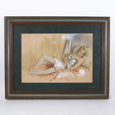 Lot 420 - James H Govier (1910-1974) Dancer, watercolour...