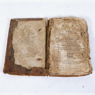 Lot 255 - The several acts of Parliament made for...