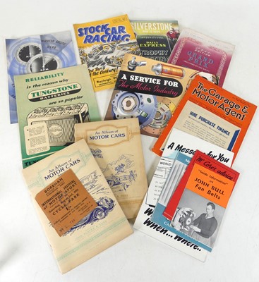 Lot 225 - A collection of mixed paper items to include...