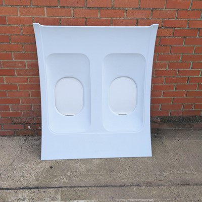 Lot 5 - An Airbus A320 interior window panel pair,...
