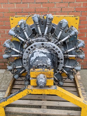 Lot 37 - An Alvis Leonides 9-cylinder radial engine,...