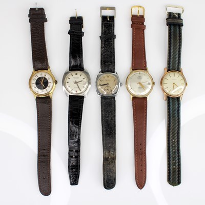 Lot 317 - A gentleman's Montine P-514 steel cased...