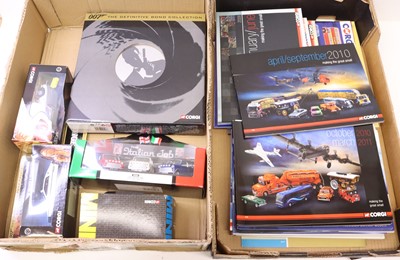 Lot 1017 - Two trays of various Corgi modern issue...
