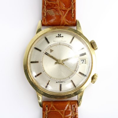 Lot 2087 - A yellow metal Jaeger LeCoultre Memovox...