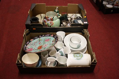 Lot 55 - A collection of ceramics, to include a Carlton...