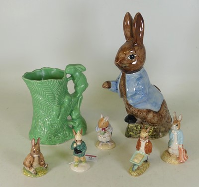 Lot 82 - A Sylvac pottery figure of Peter Rabbit,...