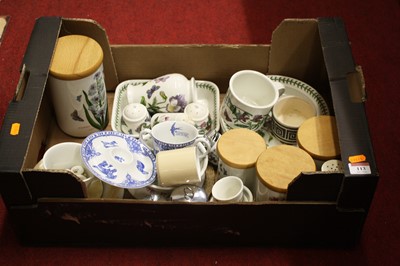 Lot 113 - A collection of Portmeirion to include Botanic...