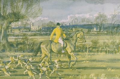 Lot 401 - Sir Alfred Munnings (1878-1959), Huntsman and...