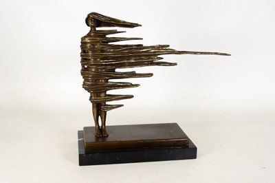 Lot 144 - After Martin Klein, Unwavering, bronze on...