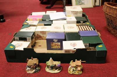 Lot 191 - Two boxes of assorted Lilliput Lane boxed...