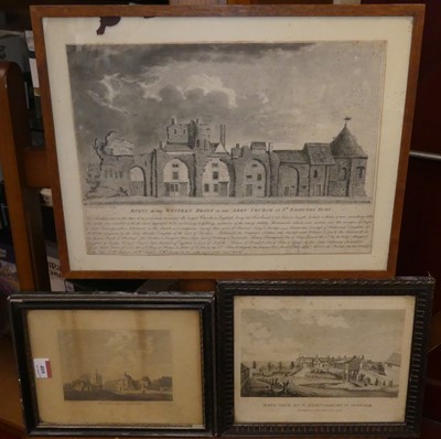Lot 409 - A collection of monochrome topographical...