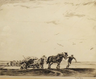 Lot 432 - George Soper (1870-1942) - Suffolk Punches...