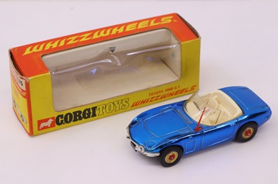 Lot 838 - Corgi Toys Whizzwheels No.375 Toyota 2000 GT -...