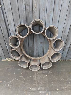 Lot 11 - A De Havilland Ghost Jet Engine Manifold, from...