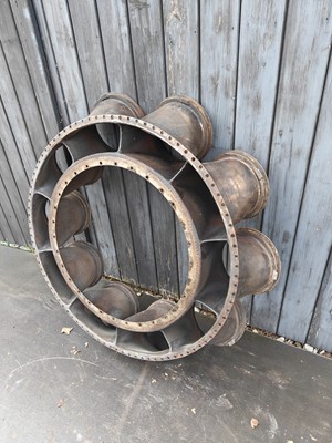 Lot 11 - A De Havilland Ghost Jet Engine Manifold, from...