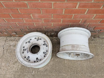 Lot 23 - A pair of RAF Tornado GR4 main wheels, from a...
