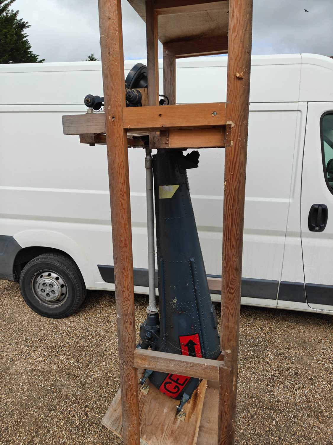 Lot 26 - A Royal Navy Wasp Tail in box, being a Wasp...