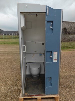 Lot 33 - An Airbus A320 toilet cubicle, complete with...