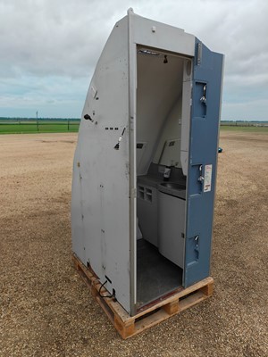 Lot 33 - An Airbus A320 toilet cubicle, complete with...