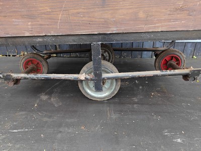 Lot 40 - A vintage Cargo Trolley, used at Cranfield...