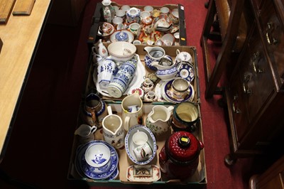 Lot 187 - A collection of ceramics, to include a pair of...