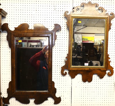 Lot 510 - A Chippendale style mahogany fret carved wall...