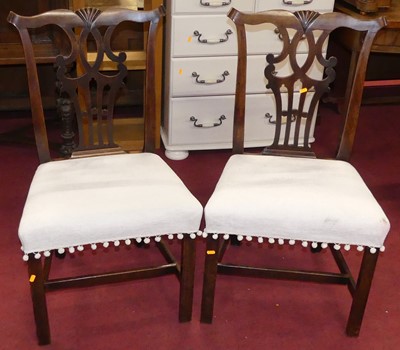 Lot 615 - A Victorian walnut and later silk damask...