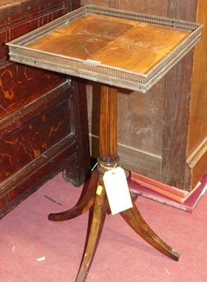 Lot 670 - An early 19th century mahogany slope front...