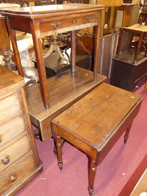 Lot 677 - A made-up oak tool, or collectors', chest of...