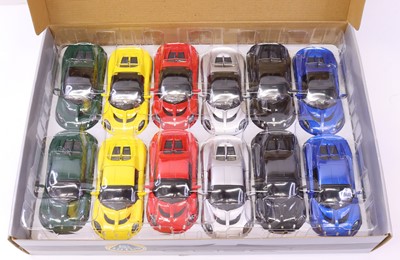 Lot 94 - A Saico 1/28 scale Lotus Elise set, containing...