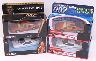 Lot 95 - Corgi James Bond 007 group of four modern...