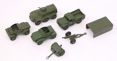 Lot 93 - Dinky Toys small collection of military...