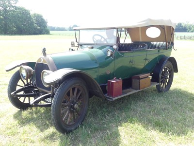 Lot 932 - A 1914 Darracq V14 16hp Torpedo tourer. Reg No....