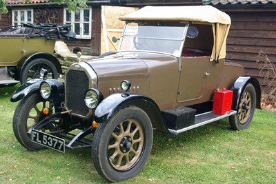 Lot 945 - A 1926 Humber 9/20 two-seat tourer with dickey....