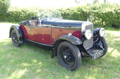 Lot 955 - A 1931 Alvis 12/60 TK. Reg No. GO 5767. Car No....