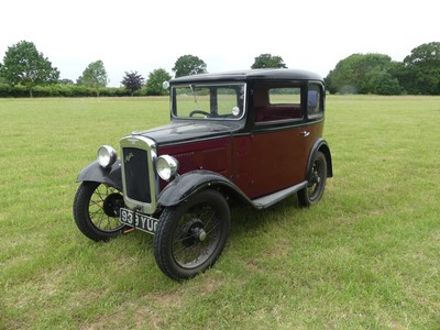 Lot 957 - A 1932 Austin 7 RN Box Saloon. Reg No. 939 YUG....