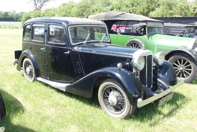 Lot 963 - A 1936 Daimler Light 15 Six-Light Saloon. Reg...