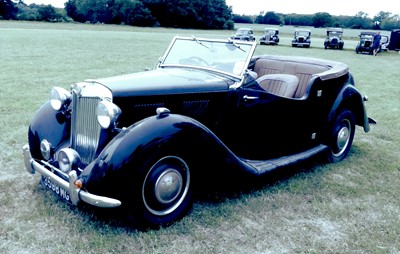 Lot 966 - A 1949 MG YT Tourer. Reg No. 3598 MG. Car N0....