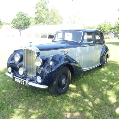 Lot 968 - A 1952 Bentley MkVI Standard Steel Saloon. Reg...